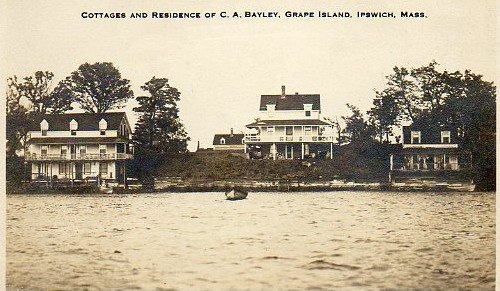 Bayley house at Grape Island