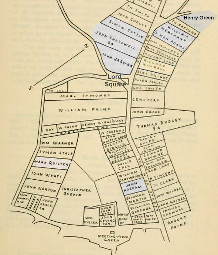 Ipswich 1641 land distribution.