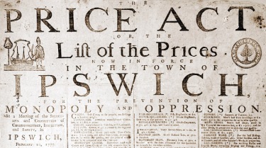 Ipswich Price Act 1777