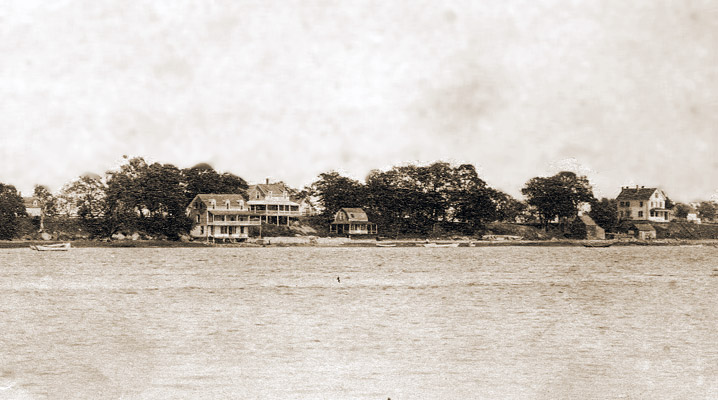 Grape Island Hotel, circa 1900, Ipswich MA