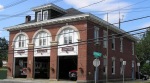 The Ipswich Fire Department building on Central Street was built for horse-drawn fire trucks