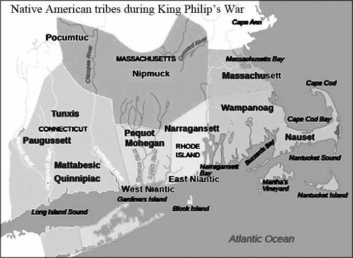 Massachusetts Native American tribes in King Philip's War