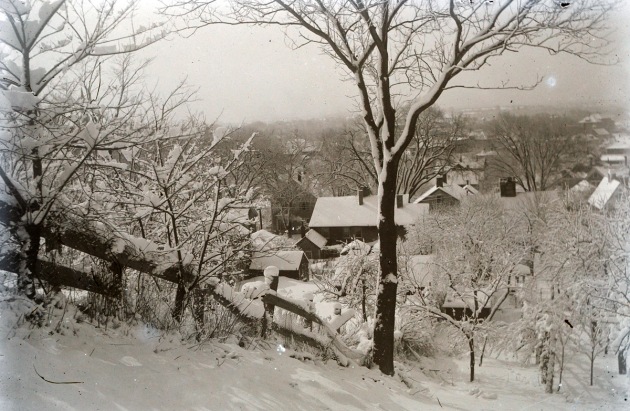 View of Ipswich circa 1900 from Town Hill.
