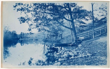 Ipswich Upper River cyanotype by Arthur Wesley Dow
