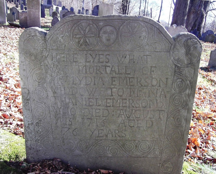 D-64 Lydia Emerson (1716) age 76